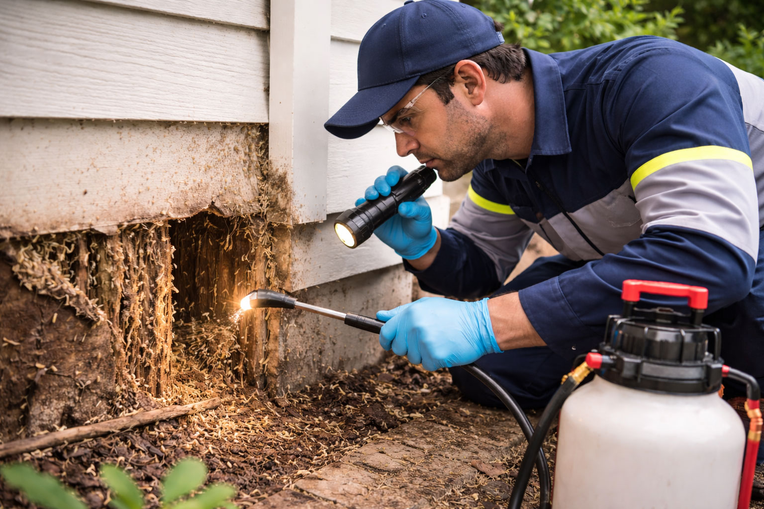 Termite inspection and treatment